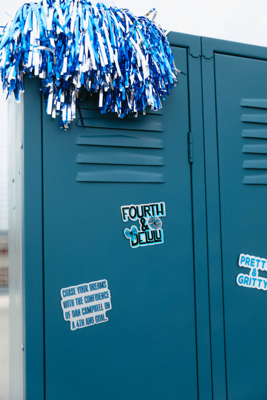 Chase Your Dreams Dan Campbell Sticker