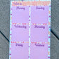 Floral Weekly Planner