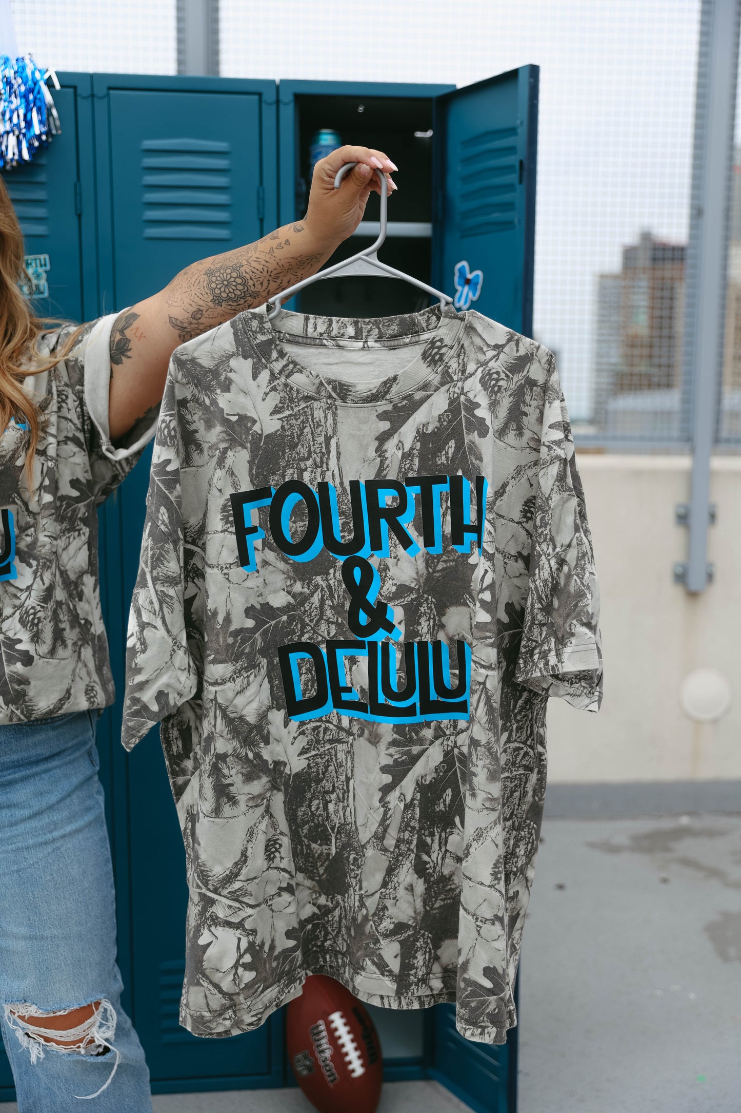 Fourth & Delulu Camo T-Shirt