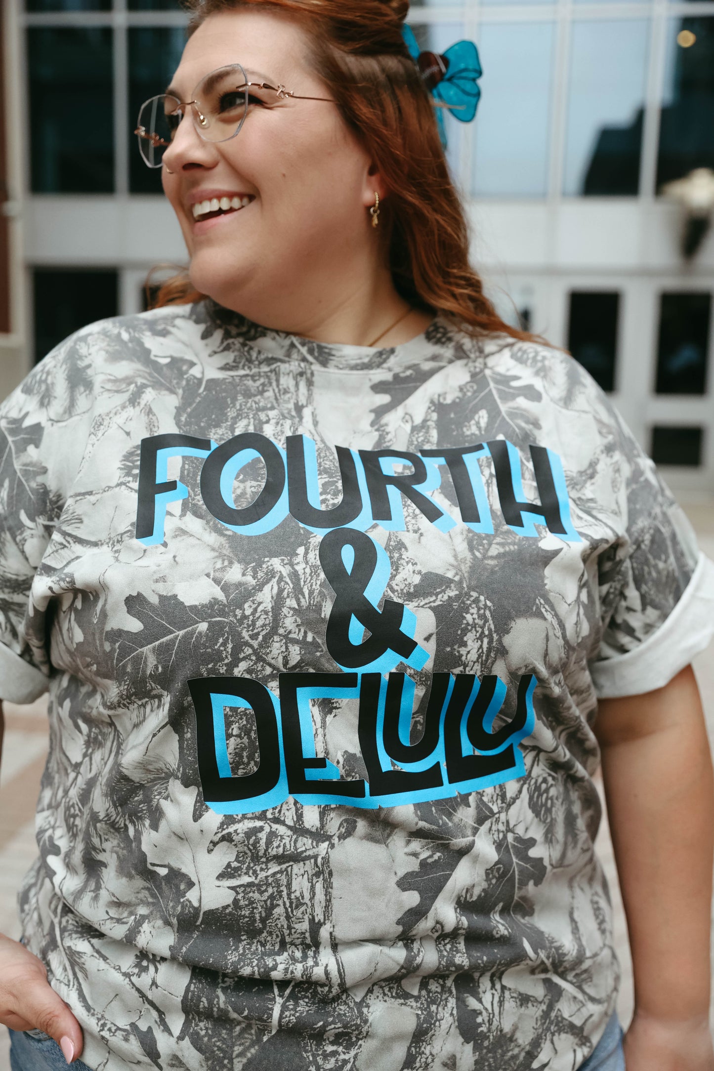 Fourth & Delulu Camo T-Shirt