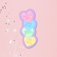 Unhinged & Bookish Candy Hearts Sticker