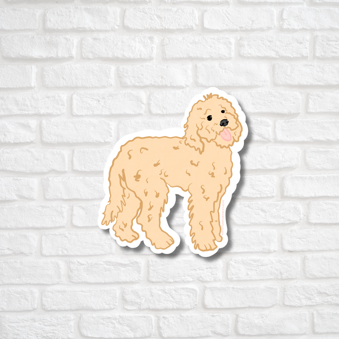 Goldendoodle Sticker