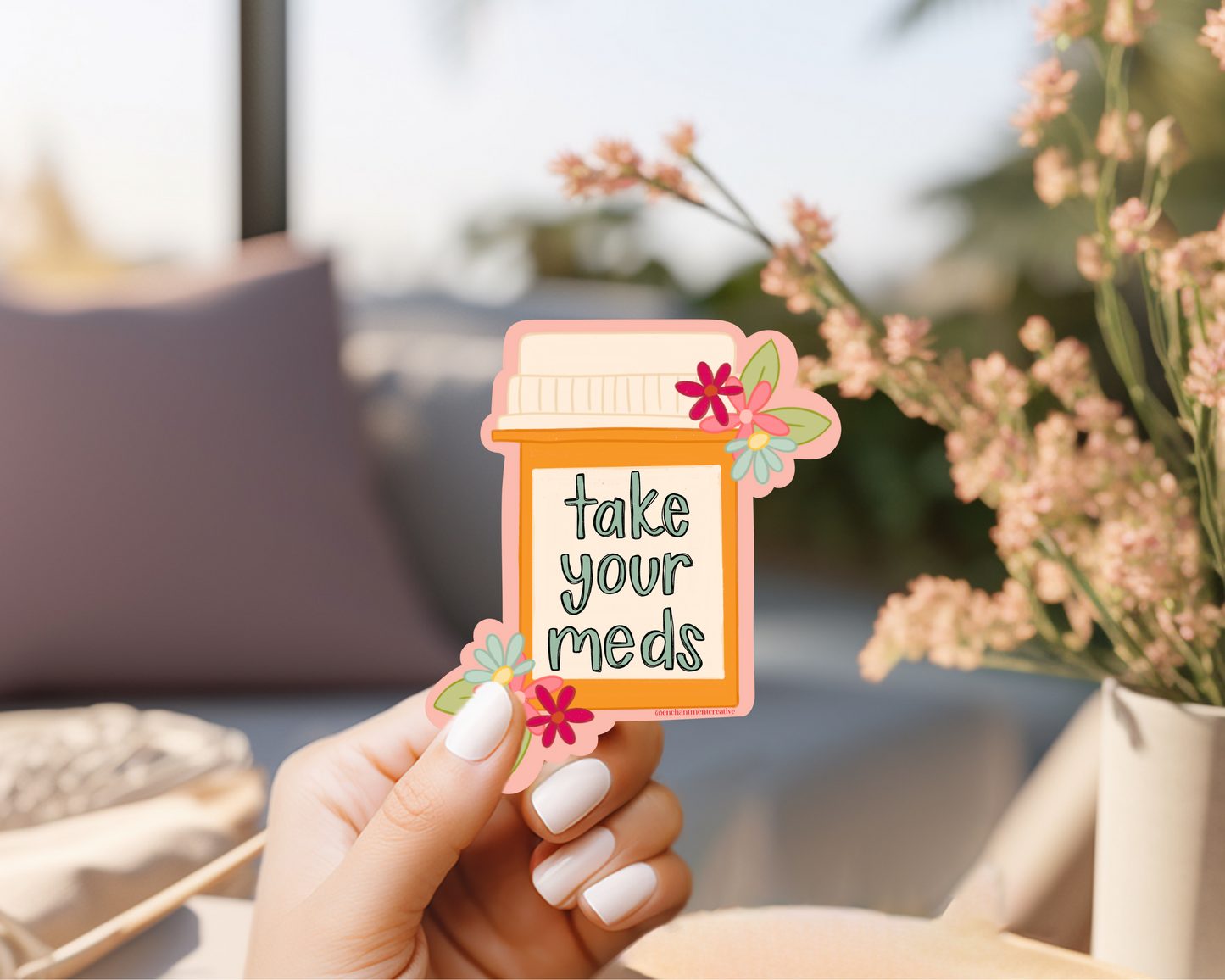 Take Your Meds Sticker