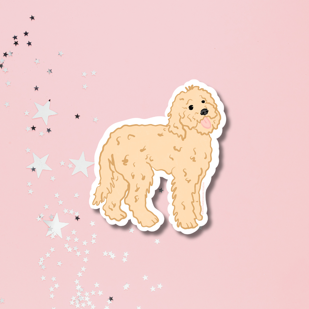 Goldendoodle Sticker