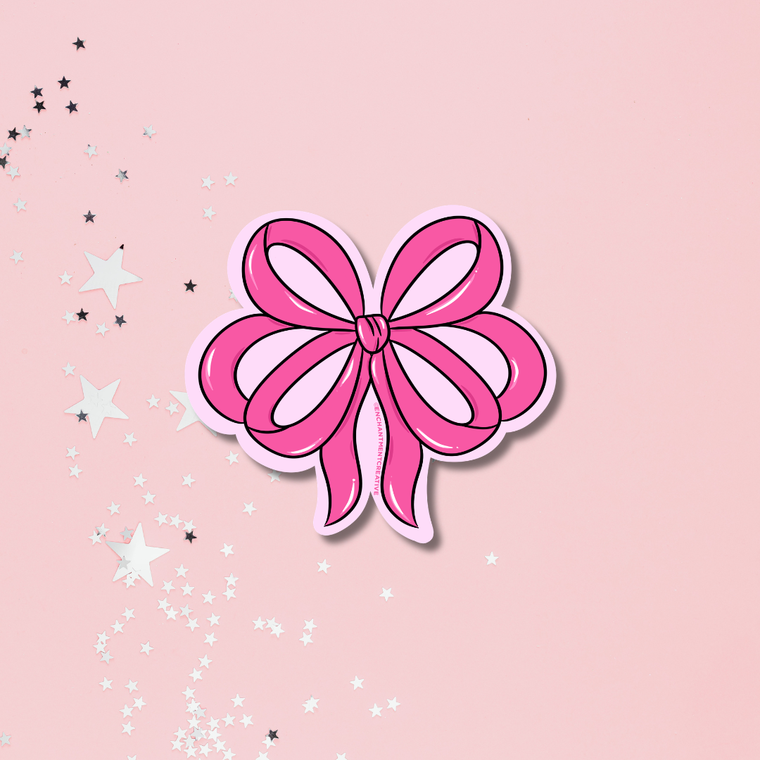 Pink Bow Magsafe Grip