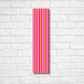 Sunset Stripe Scalloped Bookmark